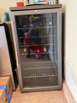 Haier two zone wide fridge