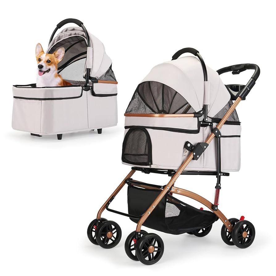 3-in-1 Foldable Pet Stroller(brand new)