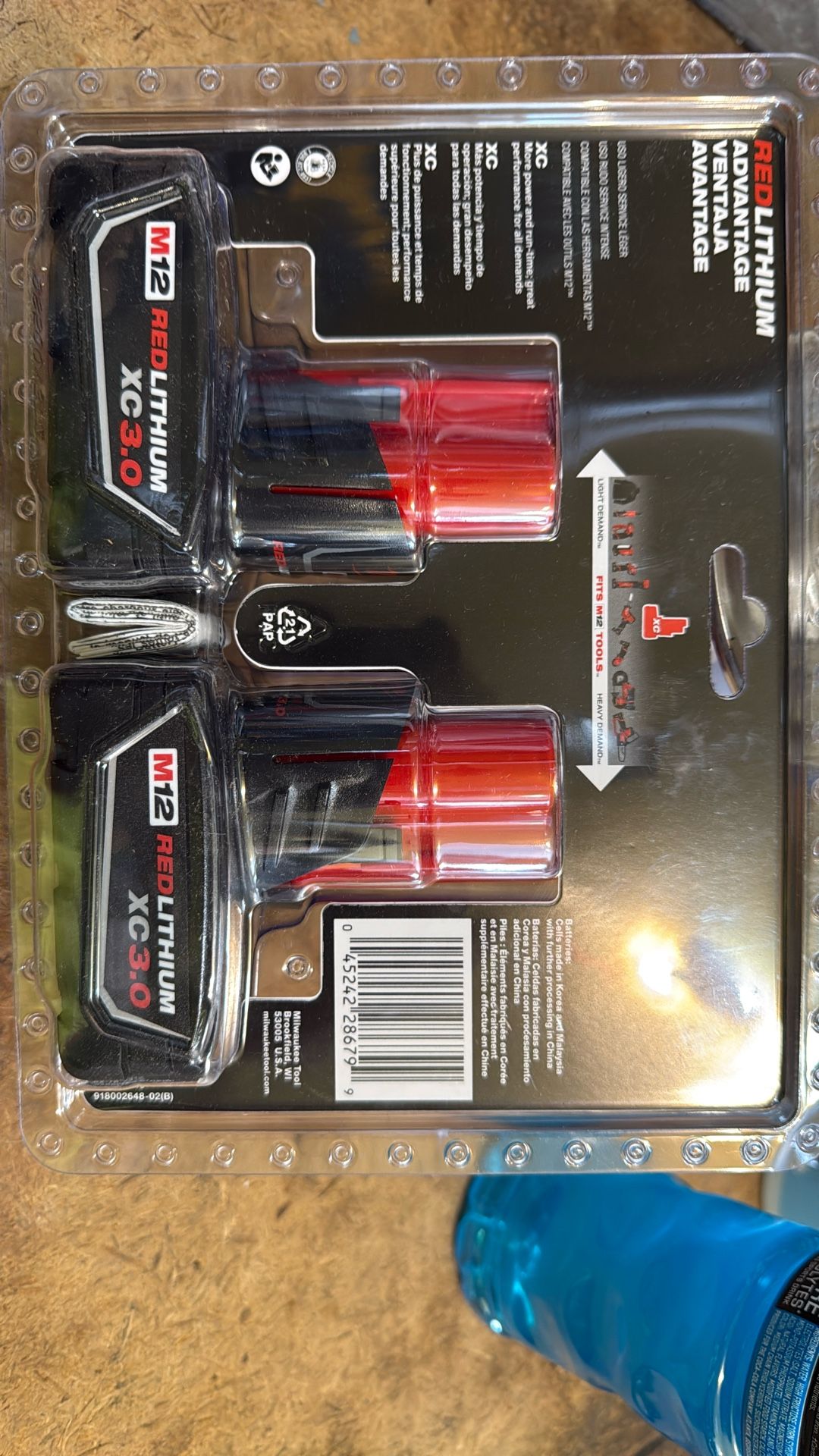 Milwaukee M12 3.0 Battery 
