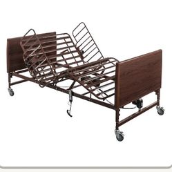 Hospital Bed With Railings