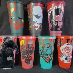 Horror Themed Cold Cups