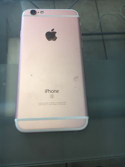 IPhone 6s rose gold for parts or repair