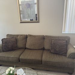 3pc Brown Living Room Set