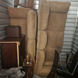 Tan/Brown Sectional For Sale $500 OBO