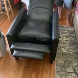Black Single Sofa