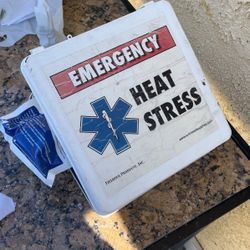 Emergency Box Storage And Some Cold Packs, $10