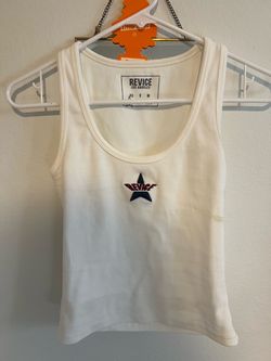 Revice Los Angeles Ribbed Tank Top White