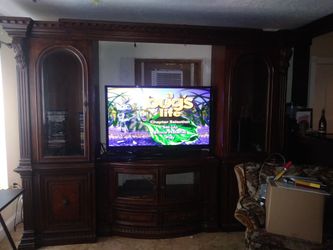 Entertainment center.