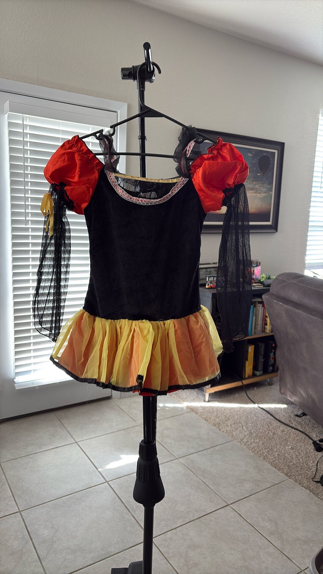 Rubie’s Velvet Witch Costume Girls Size M Halloween Costume