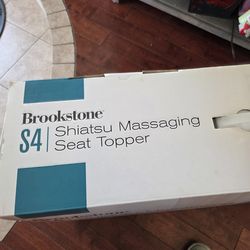 Shiatsu massage seat topper