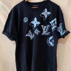 Mens Louis Vuitton Monogram LV Tee Shirt size XXL / M