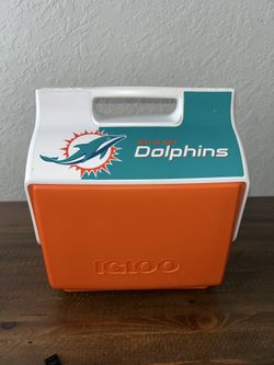 Miami dolphins igloo cooler lunch box