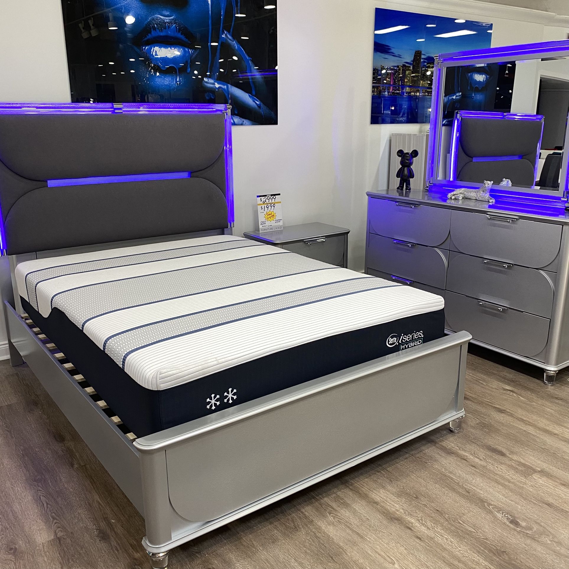 Queen Bedroom Set LIMITED TIME SALE - TEXT ME