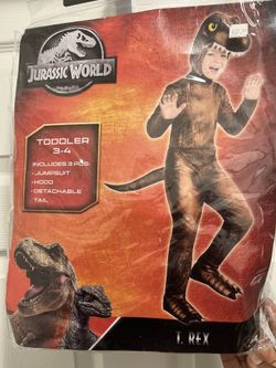 T-Rex Costume Toddle Size: 3-4