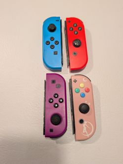 2 Pairs Broken Joy Cons Nintendo Switch