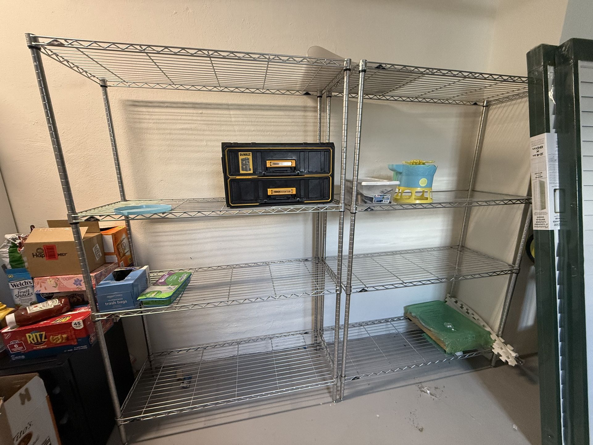 InterMetro Shelving Garage - Silver from Container Store