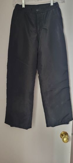 Girls Size 10 Black Snow Pants