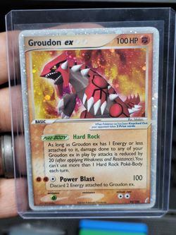 Groudon EX Crystal Guardians