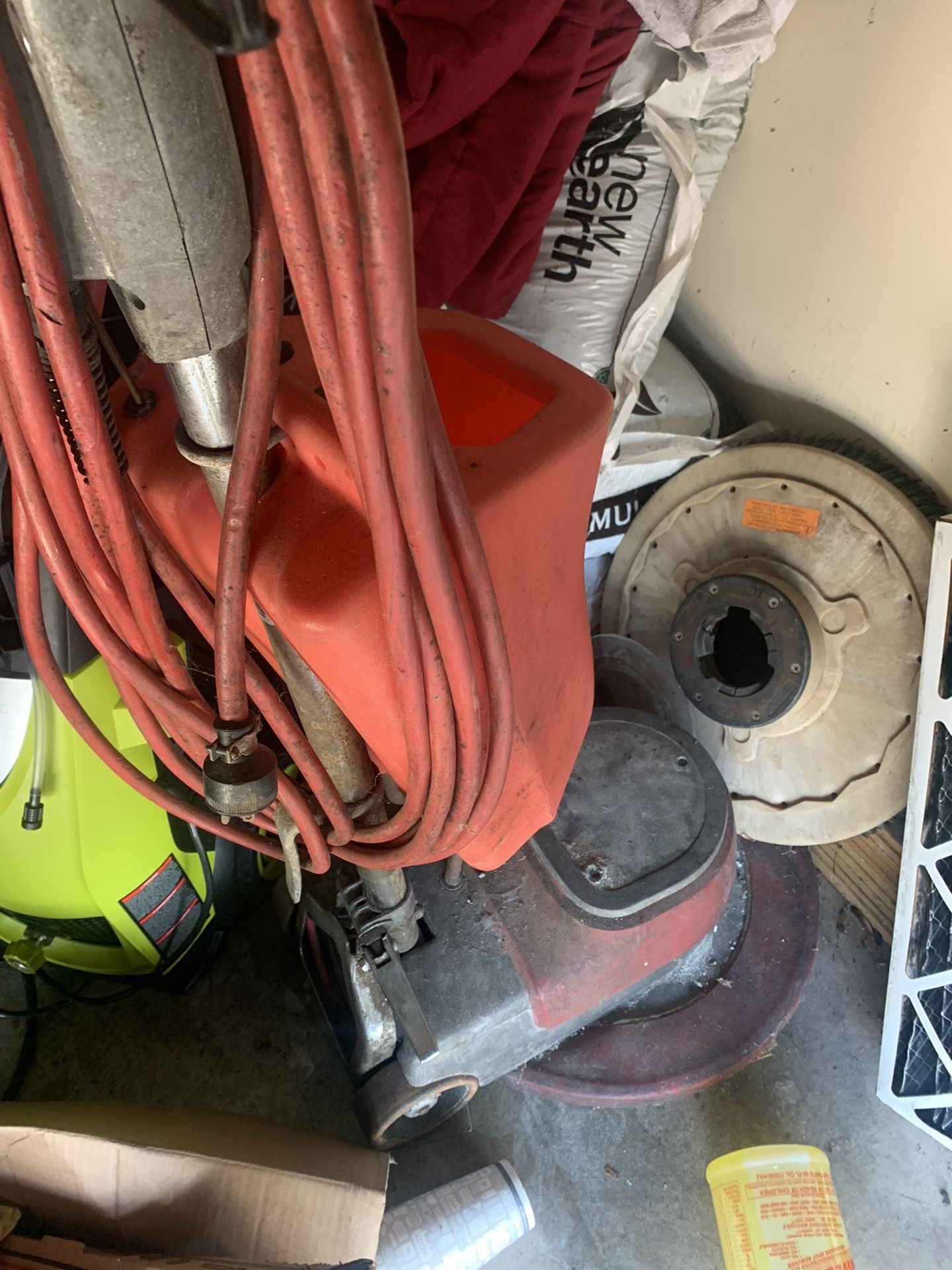 2014 Ford - E Series Van and Carpet Steam Cleaner And Other Equipment