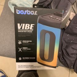 Bosbos Vibe Plus Wireless Party Speaker 