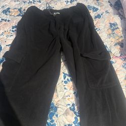 Black sweatpants