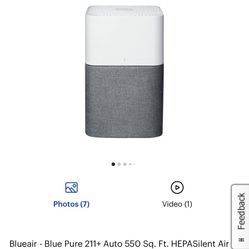 New Blueair Air Purifier