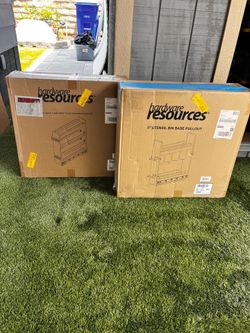 Two Hardware Resource Cabinet Pull-out