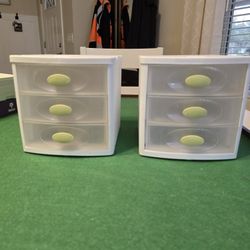 Sterlite 3 Drawer Storage Unit