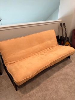 Full-Size Solid Wood Futon & Mattress with Washable Cover – Wayfair Stratford