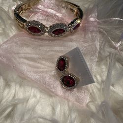 Bracelet And Earrings 