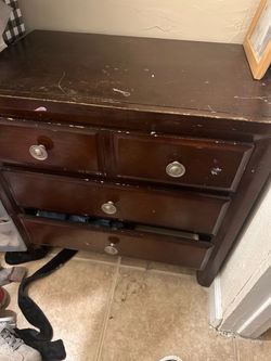 Wooden Nightstand