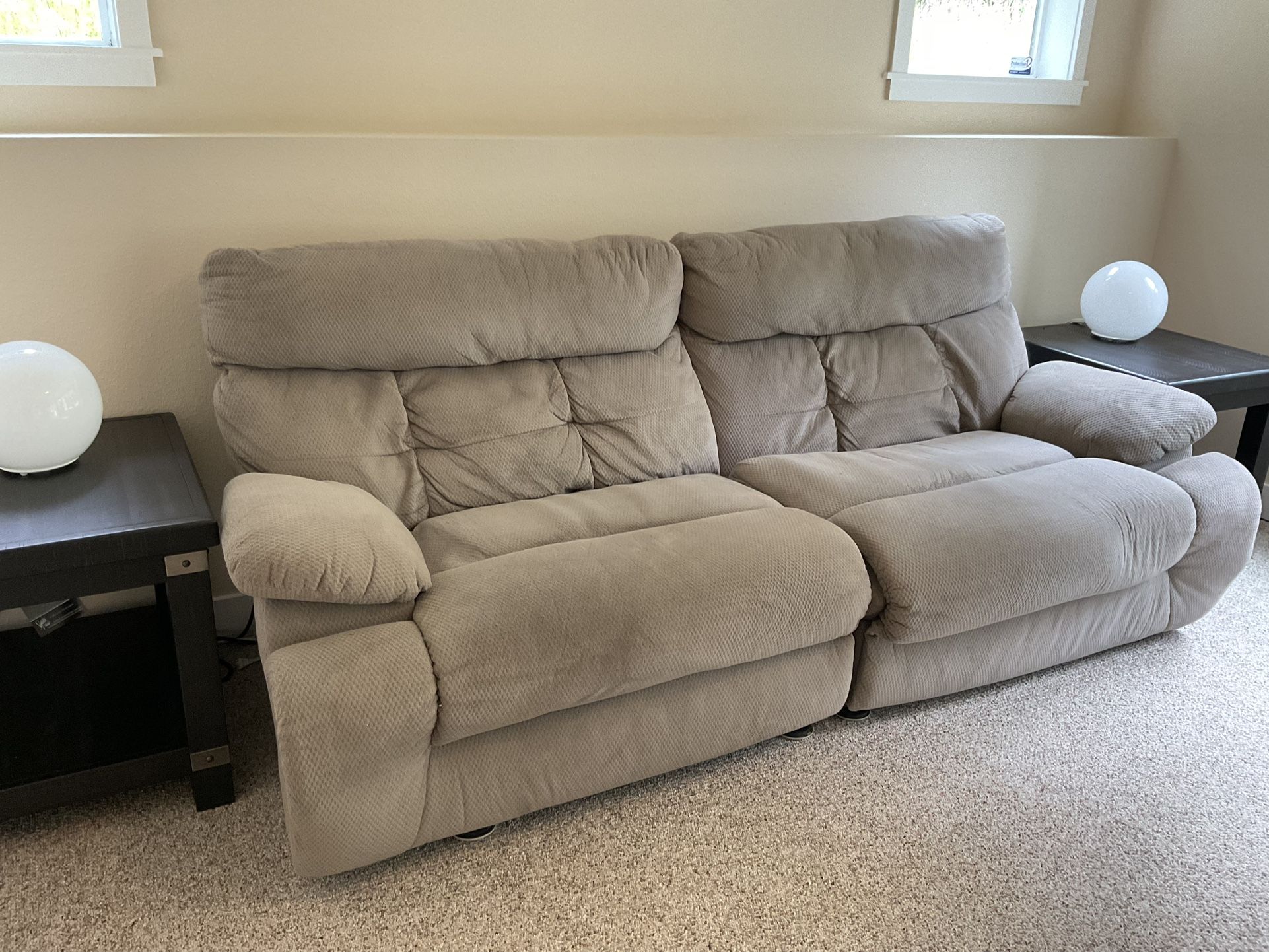 La-Z-Boy Extra Wide Couch and Extra Wide Recliner - FREE