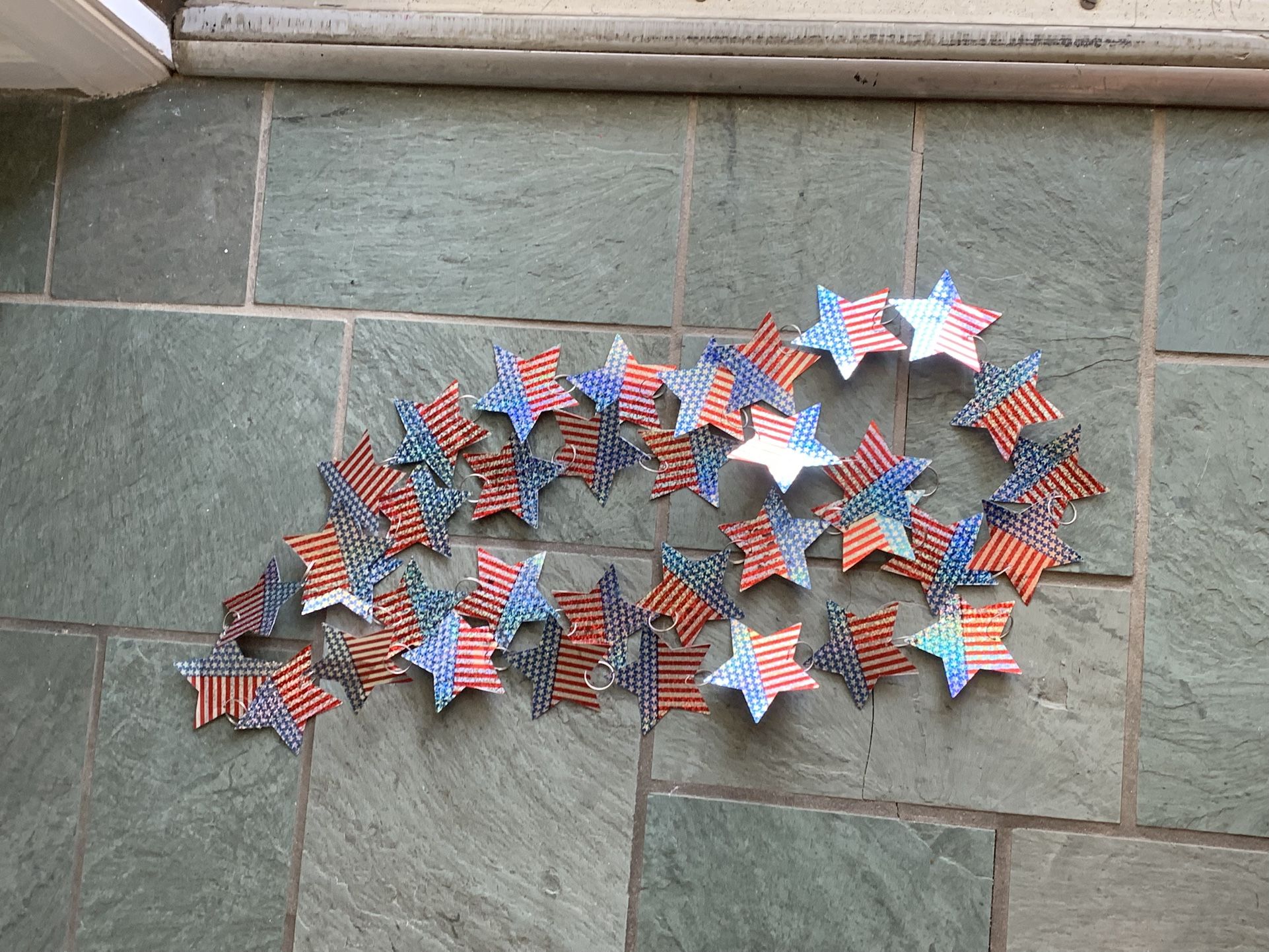 8’ Patriotic Garland
