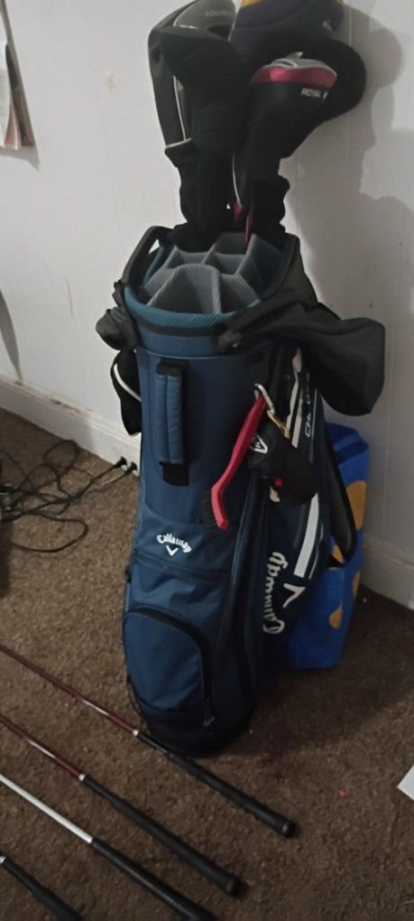 Callaway Golf Equipment 20+clubs,tees,balls,etc.