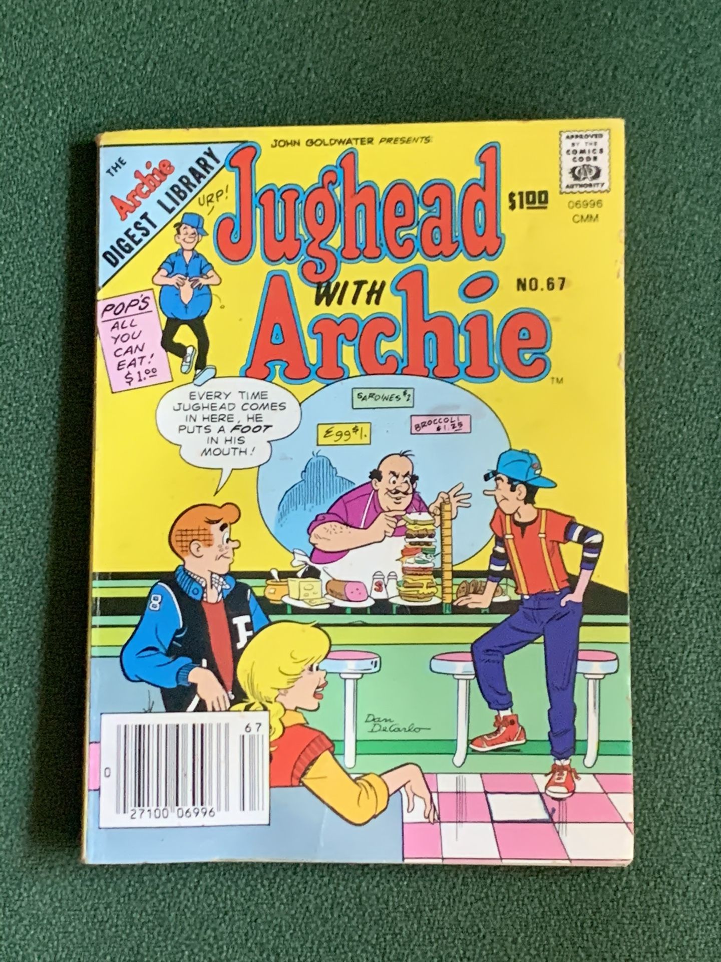 Jughead With Archie Comics Digest Magazine, 1985
