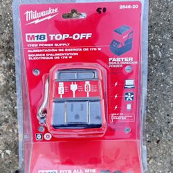 Milwaukee M18 top off