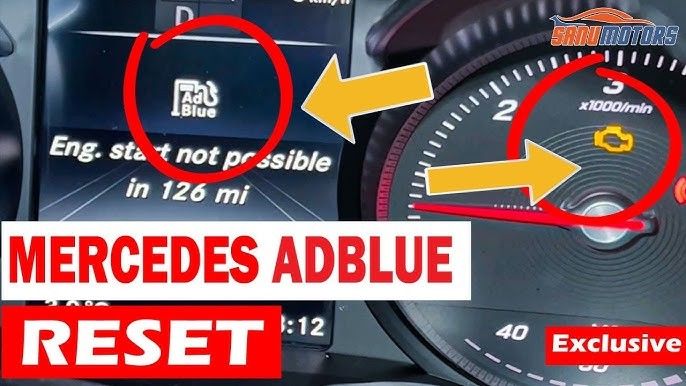 Mercedes AdBlue Reset Service.
