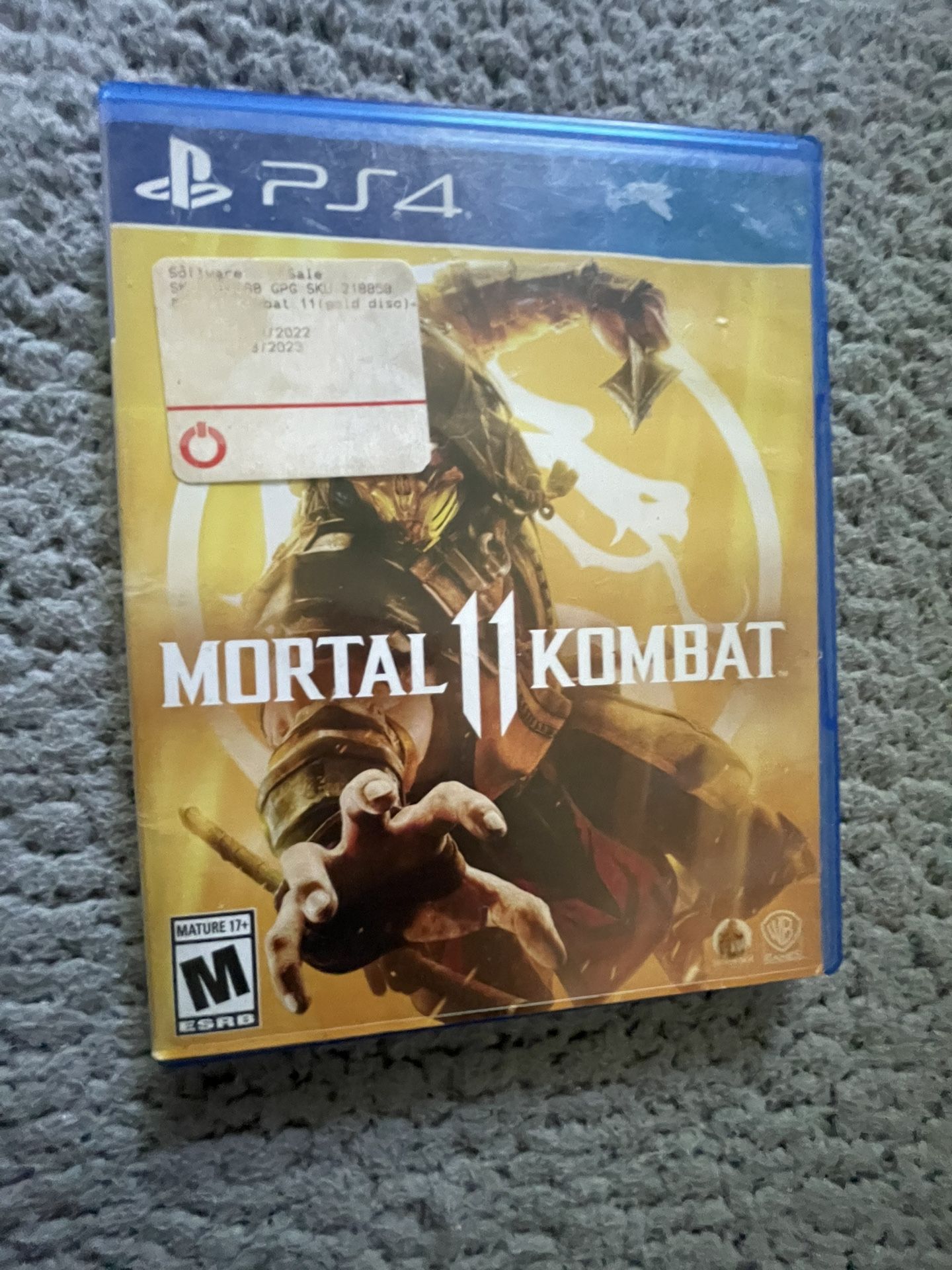 Mortal Kombat 11 PS4 Disc (cheap)