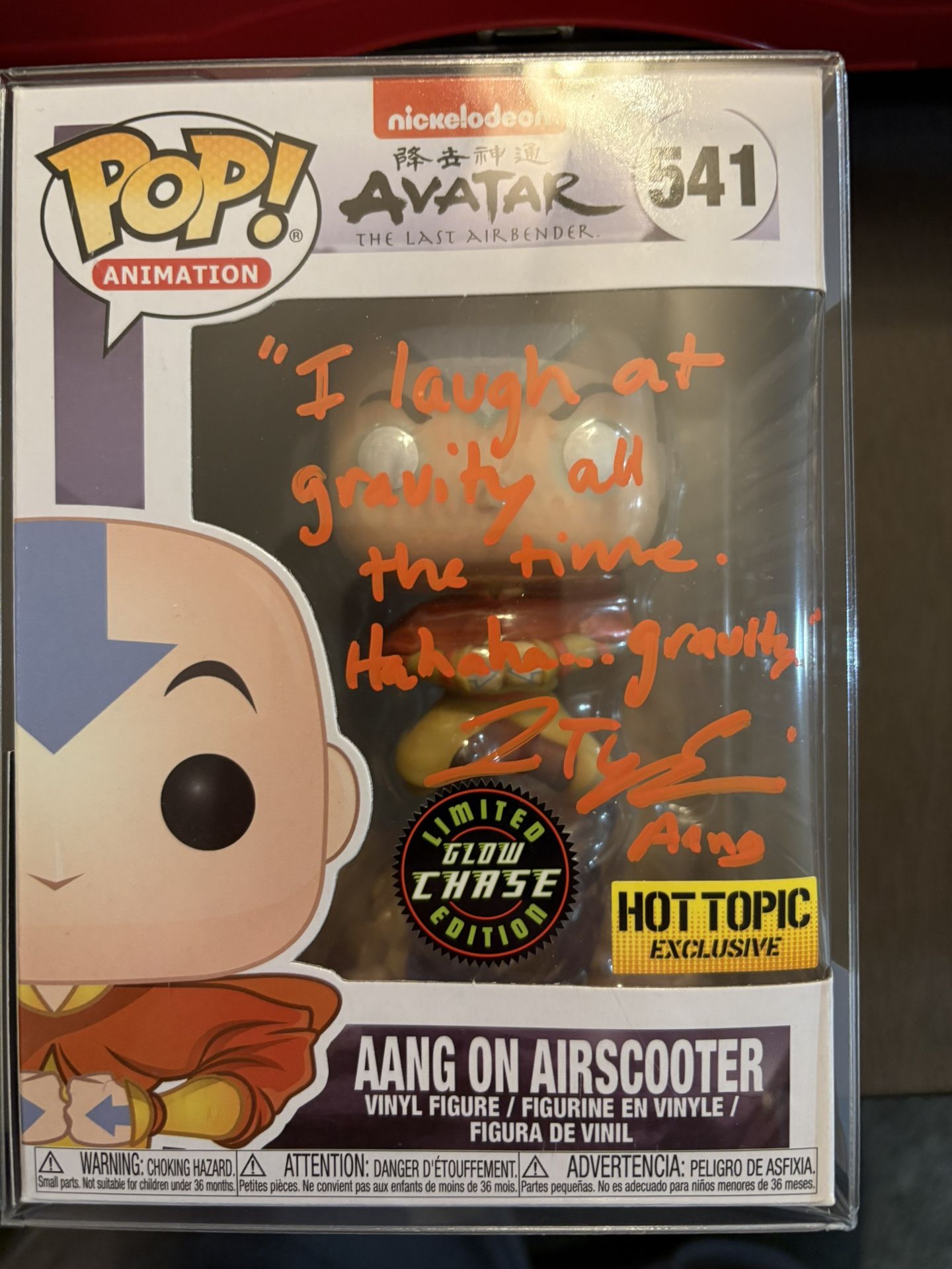 Aang Signed Funko