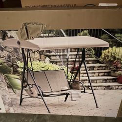 New In Box Canopy Swing