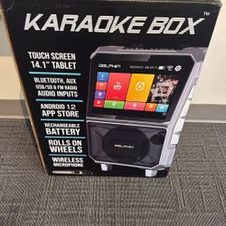 Karaoke Box With Mic And Screen