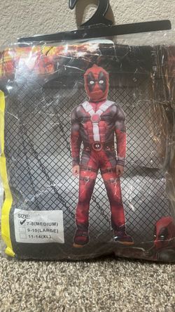 Deadpool- Kids Costume Medium