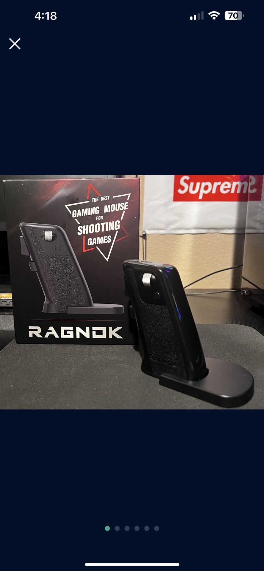 Ragnok Gaming Gun Mouse