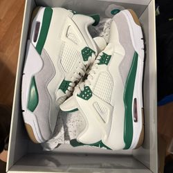 Nike SB Jordan 4 Pine Green Size 11 Worn 3x
