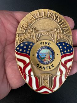Santee Fire Department Chest emblem
