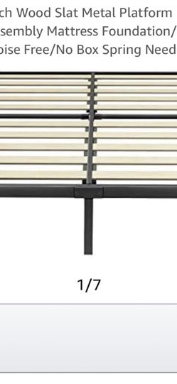 Bed Frame And Mattress