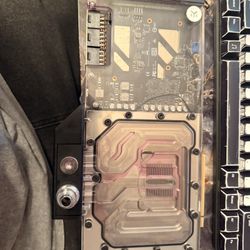 Evga Ftw3 3080 With Water Cooled Plate