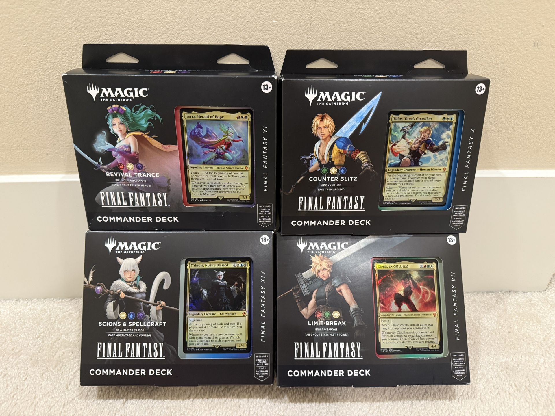 Final Fantasy MTG Commander deck
