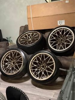 BMW M Performance 1000M Gold Wheels 20”/21” OEM