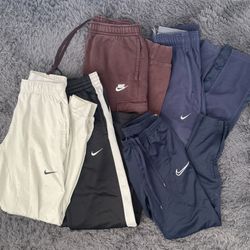 Nike Sweatpants Joggers Bundle lot of 5 | Men Small